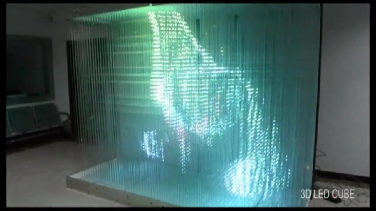 Preview for 3D LED Cube Laying Screen Flight of the Phoenix