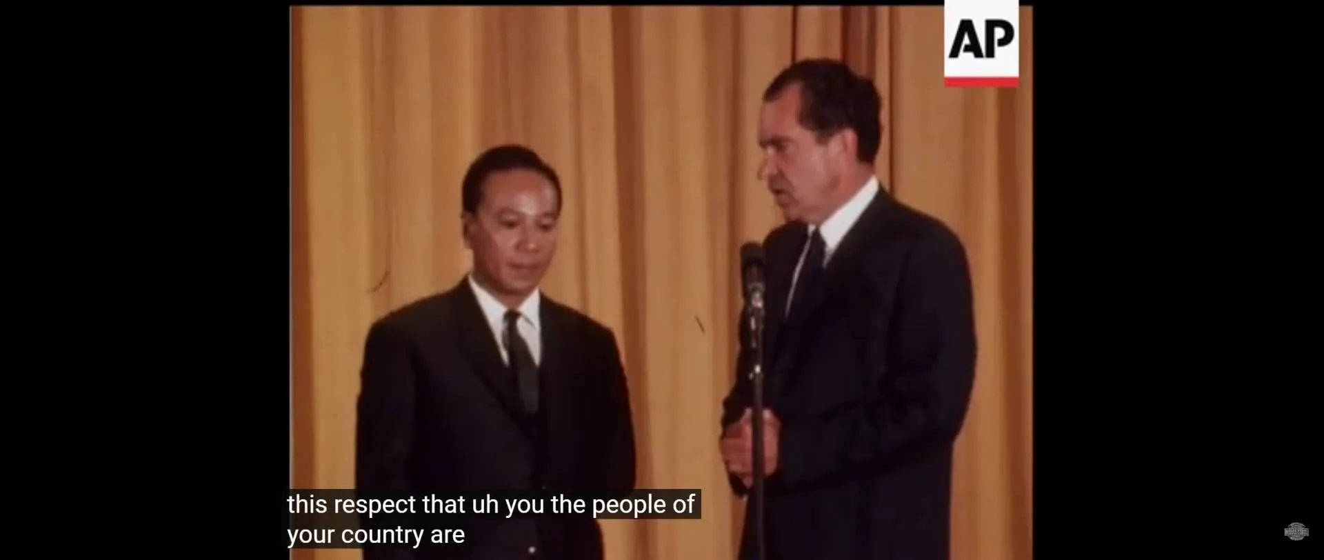 Preview for RICHARD NIXON AND THIEU MEET ON MIDWAY, ANNOUNCE U.S. TROOPS TO BE REPLACED BY SOUTH VIETNAMESE C Yo